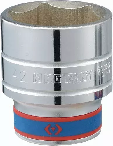 Головка торцевая стандартная шестигранная 3/4", 58 мм KING TONY 633558M