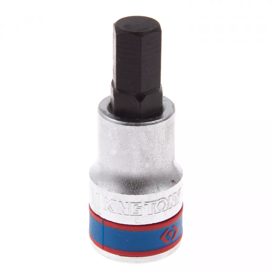 Насадка (бита) торцевая 1/2", Hex, 11 мм, L = 60 мм KING TONY 402511