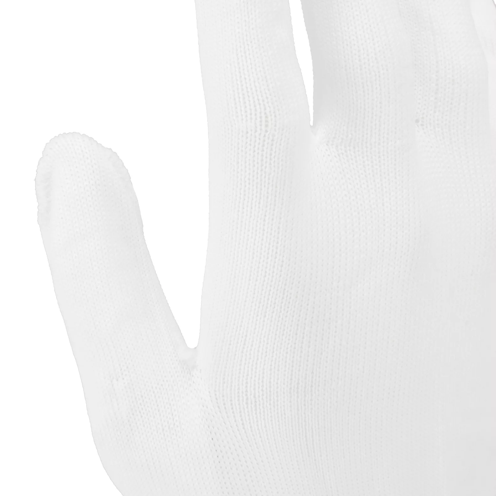 Перчатки Нейлон, 13 класс, белые, XL
