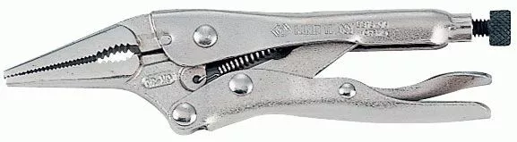 Зажим с фиксатором 166 мм, тонконосый KING TONY 6315-06