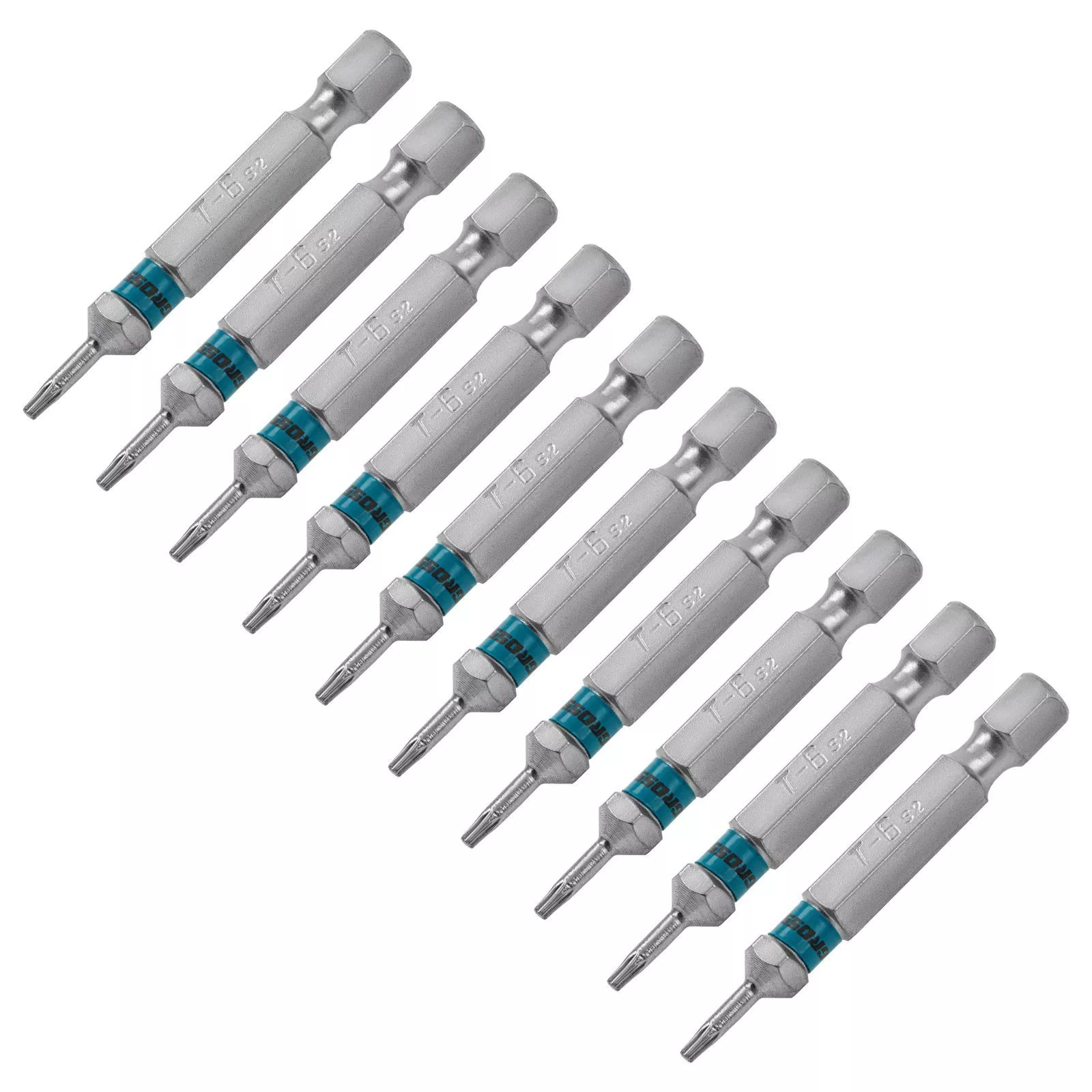 Бита Torx 6 х 50, сталь S2, 10 шт. Gross