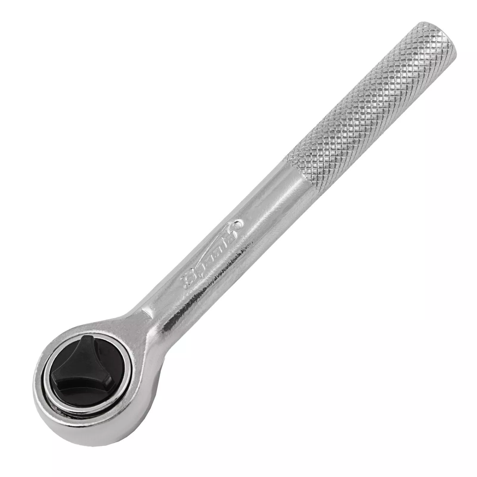 Ключ-трещотка 1/4", 45 зубьев, с переключателем, хром Sparta