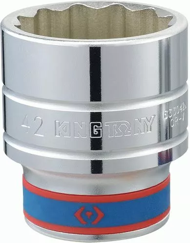 Головка торцевая стандартная двенадцатигранная 3/4", 70 мм KING TONY 633070M