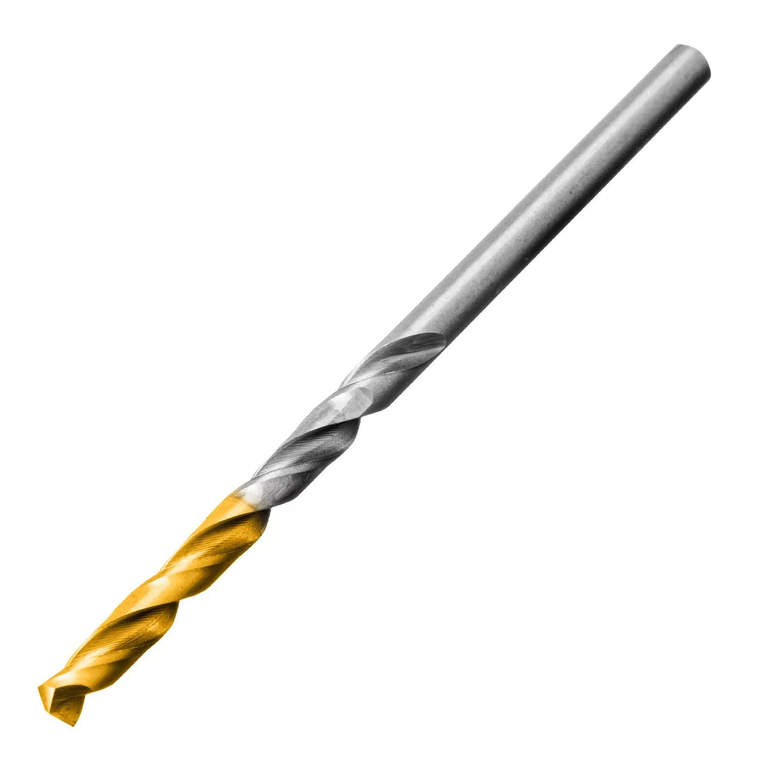Набор сверл по металлу, 1-10 мм, Р6М5-TiN, Golden Tip, 19 шт Denzel