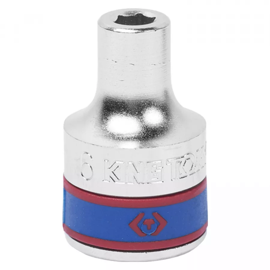 Головка торцевая стандартная шестигранная 1/2", 6 мм KING TONY 433506M