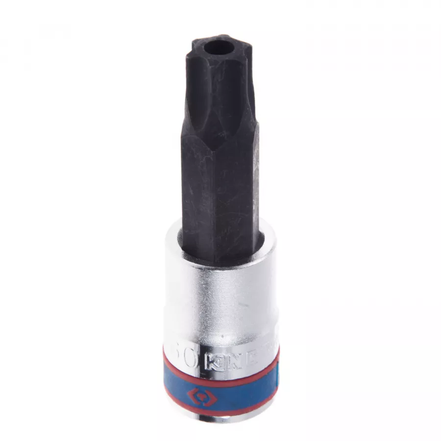 Насадка (бита) торцевая 1/2", Torx, T60, L = 80 мм, с отверстием KING TONY 403760