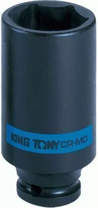 Головка торцевая ударная глубокая шестигранная 1/2", 38 мм KING TONY 443538M