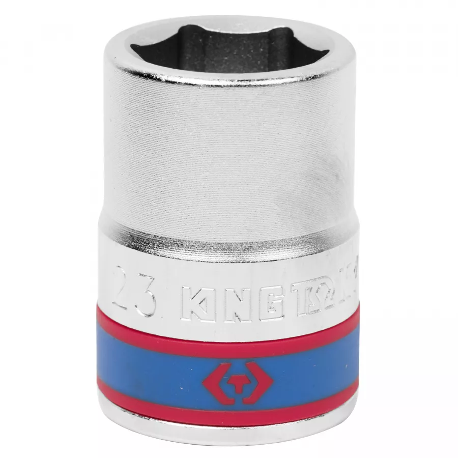 Головка торцевая стандартная шестигранная 3/4", 23 мм KING TONY 633523M