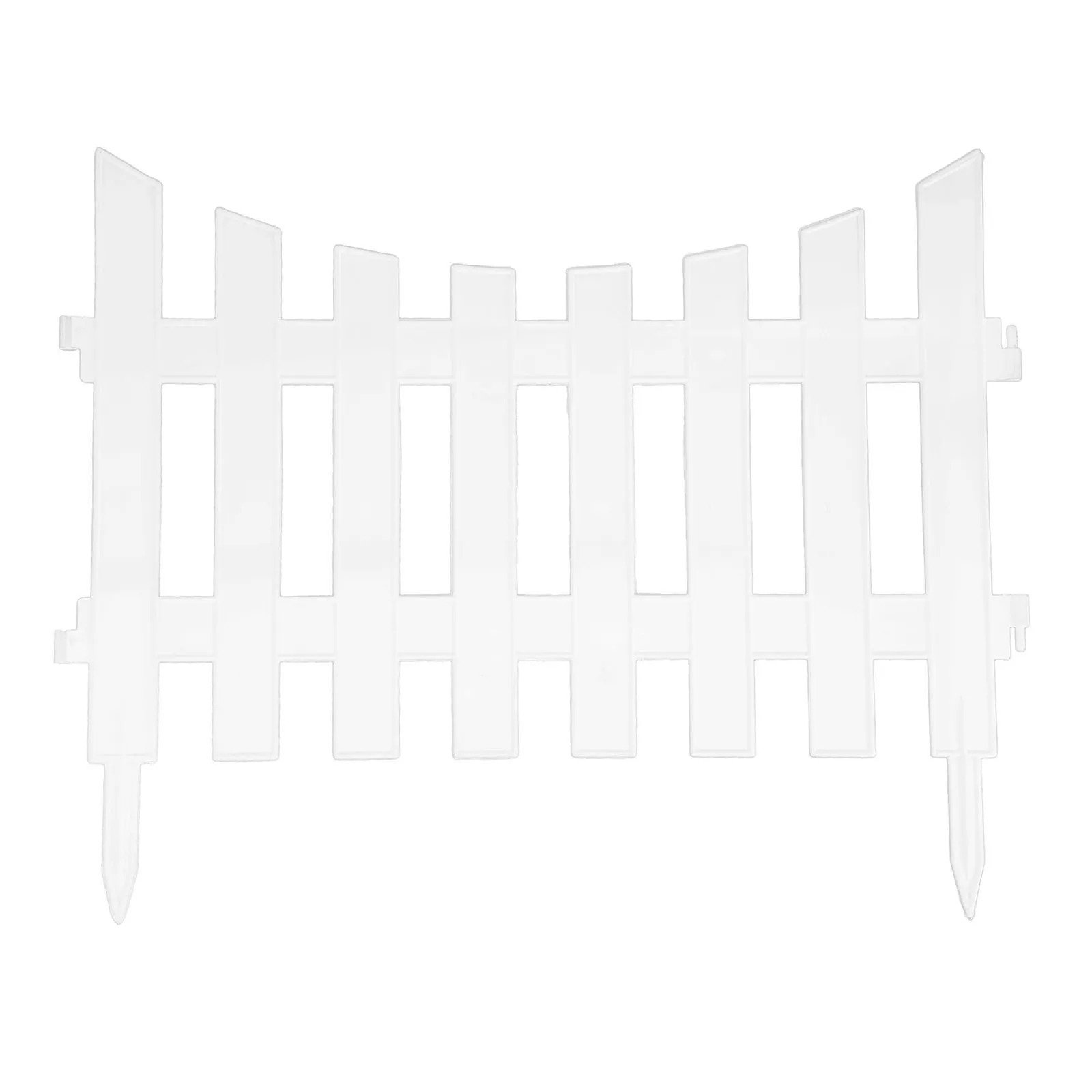 Забор декоративный 36х300 см, белый, Palisad