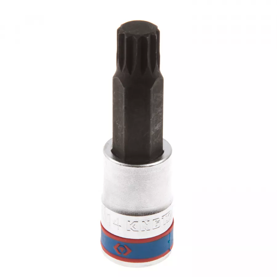 Насадка (бита) торцевая 1/2", Spline, M14, L = 80 мм KING TONY 403614