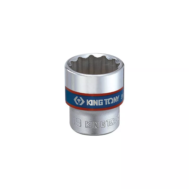 Головка торцевая стандартная двенадцатигранная 3/8", 18 мм KING TONY 333018M