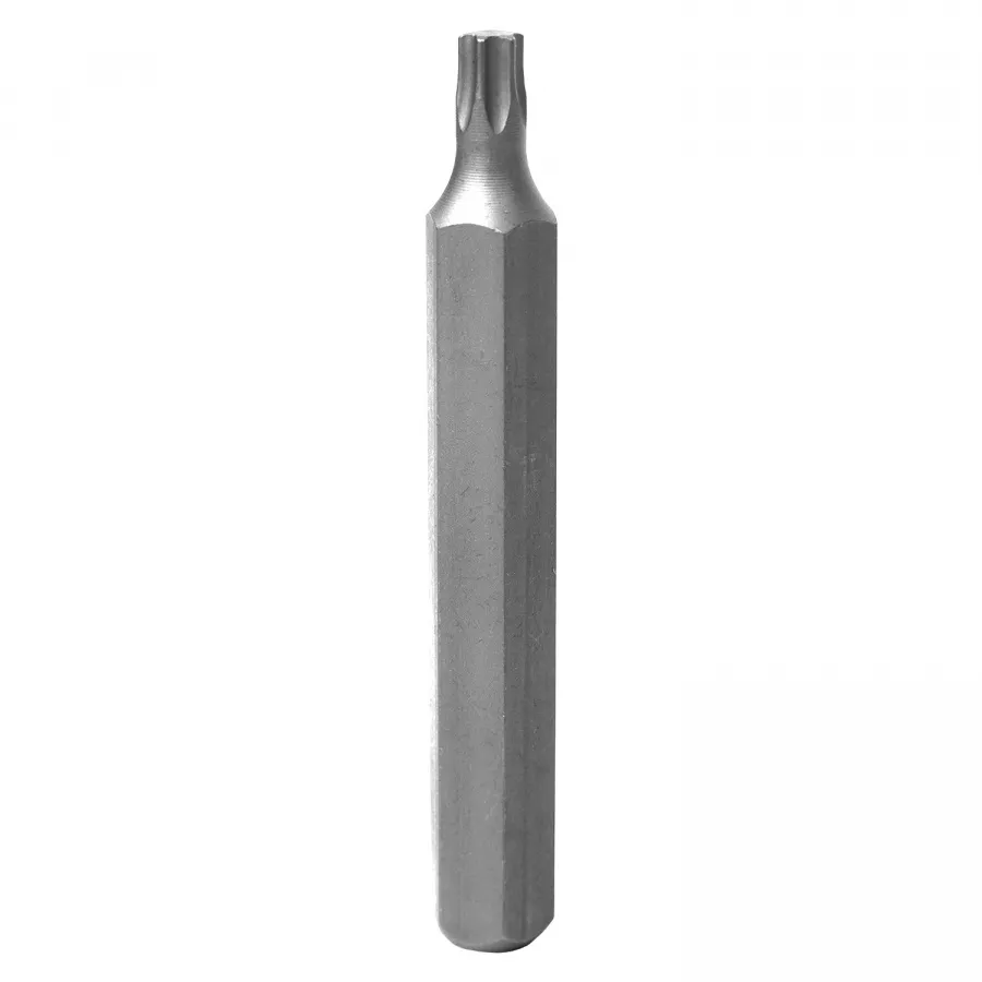 Вставка (бита) торцевая 10 мм, Torx, Т30, L = 80 мм KING TONY 168030T