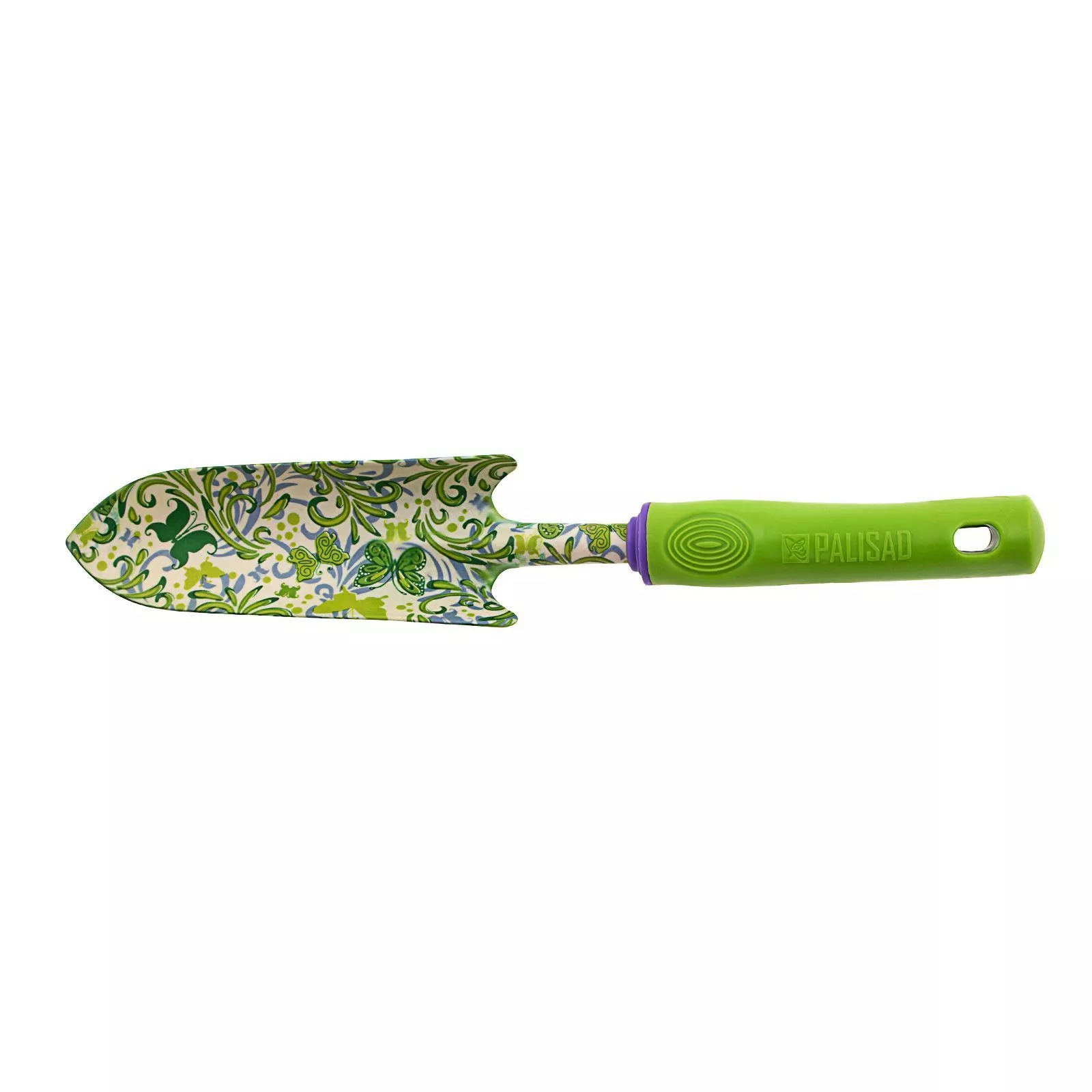 Совок посадочный узкий, 55 х 330 мм, стальной, пластиковая рукоятка, Flower Green, Palisad