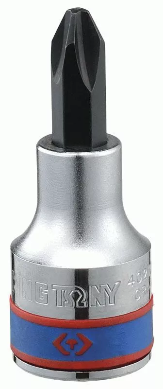 Насадка (бита) торцевая 1/2", Phillips, PH4, L = 60 мм KING TONY 402104