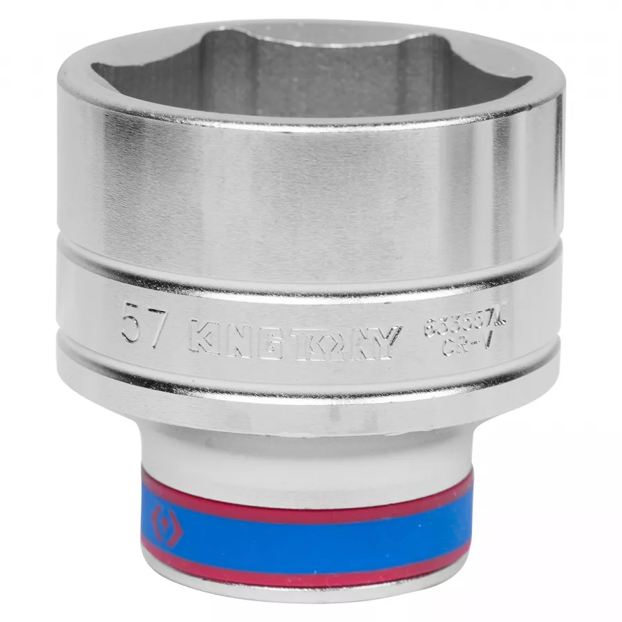 Головка торцевая стандартная шестигранная 3/4", 57 мм KING TONY 633557M