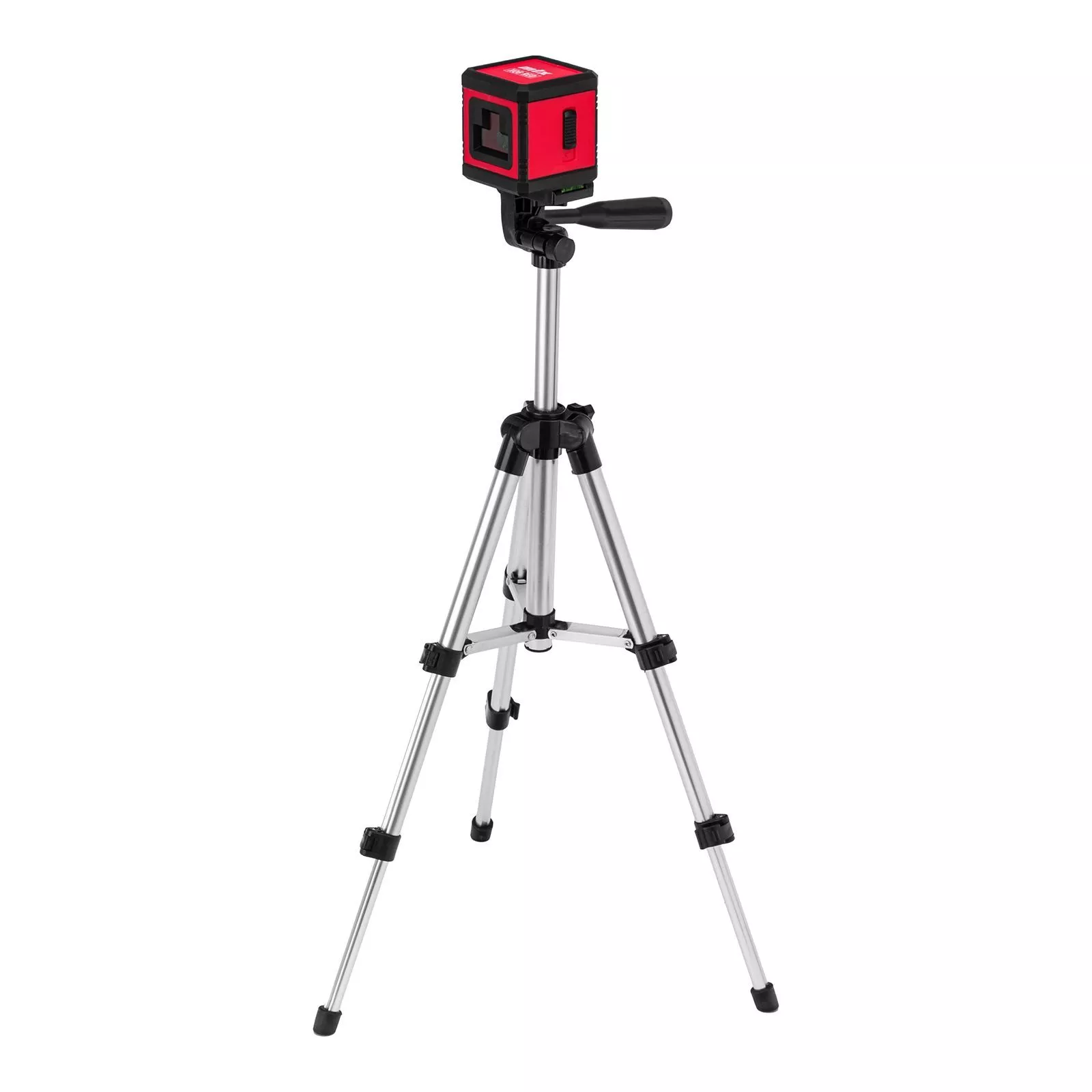Лазерный уровень XQB RED Pro SET, 10 м, красный луч, батарейки, штатив MTX