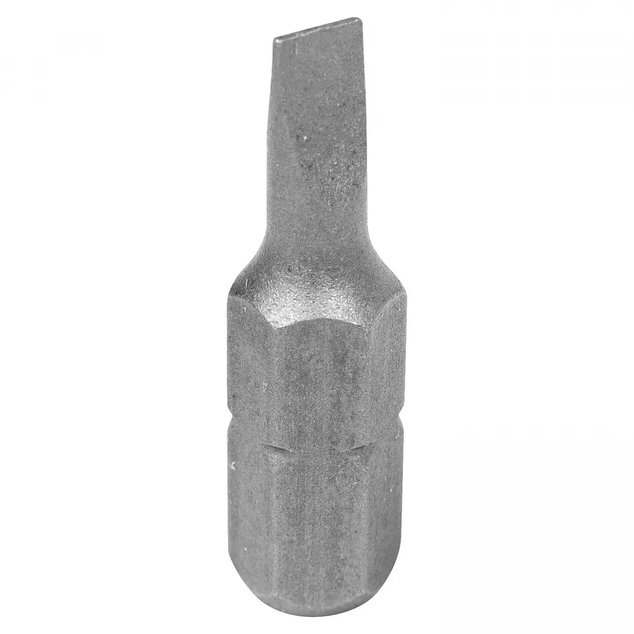 Вставка (бита) торцевая 1/4", Slotted, 4х0,5 мм, L = 25 мм KING TONY 102504S1