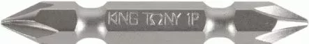 Вставка (бита) торцевая 1/4", Phillips, PH2, L = 100 мм, двусторонняя KING TONY 151002P