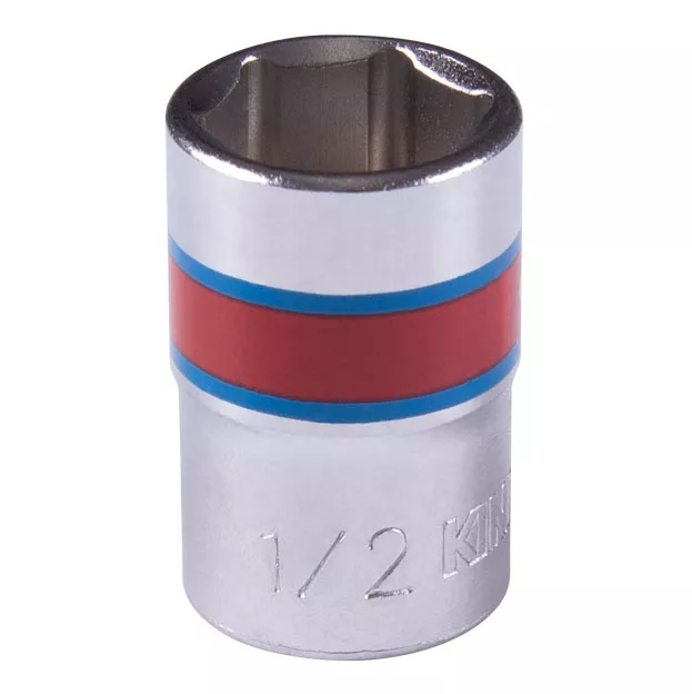 Головка торцевая стандартная шестигранная 3/8", 1/2", дюймовая KING TONY 333516S