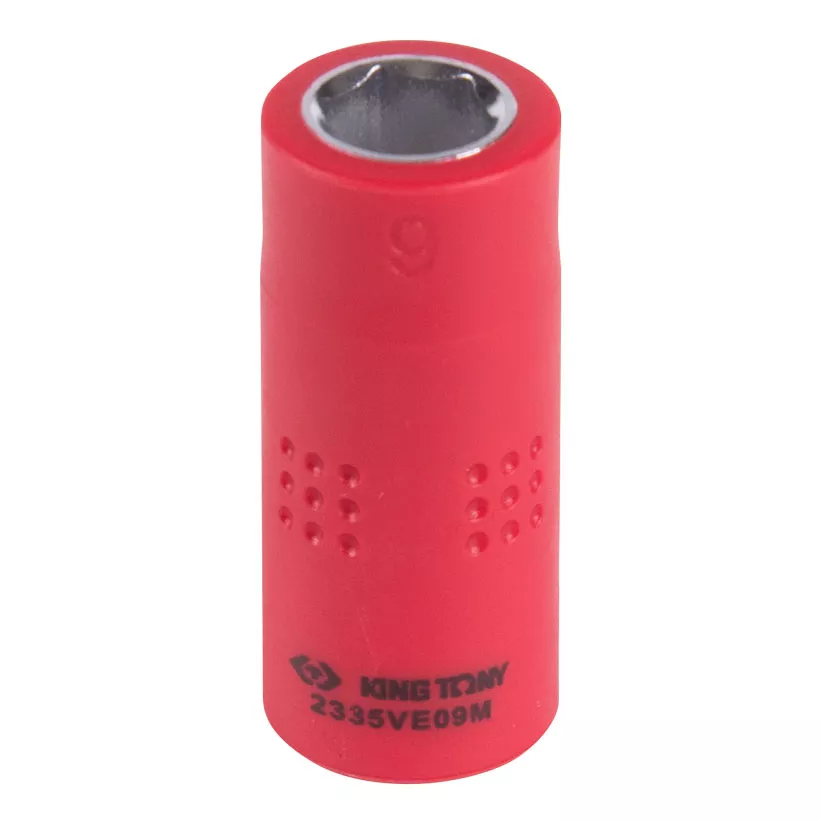 Головка торцевая диэлектрическая шестигранная 1/4", 9 мм KING TONY 2335VE09M