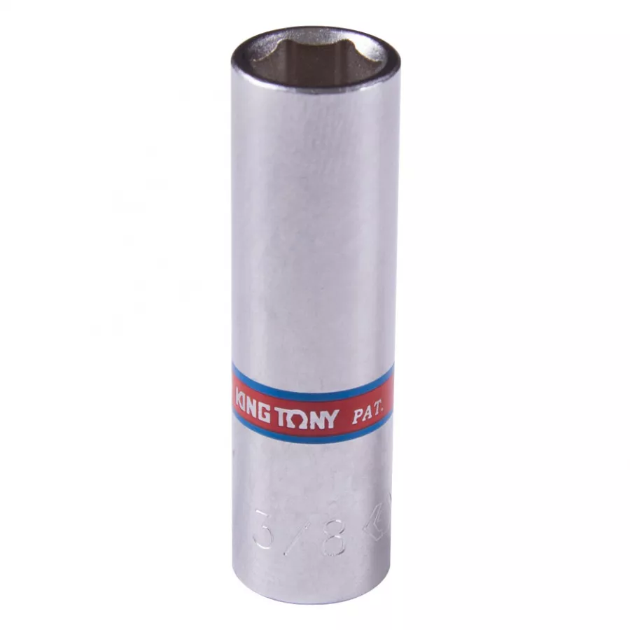 Головка торцевая глубокая шестигранная 1/4", 3/8", дюймовая KING TONY 223512S