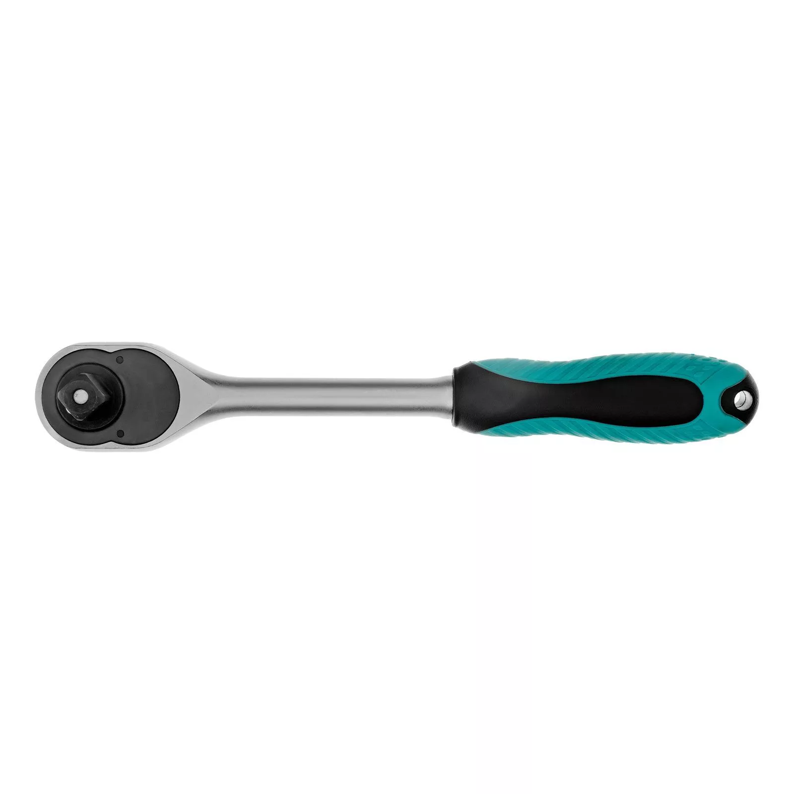 Ключ-трещотка 1/2", CrV, 72 зуба, с быстрым сбросом, матовый хром Stels