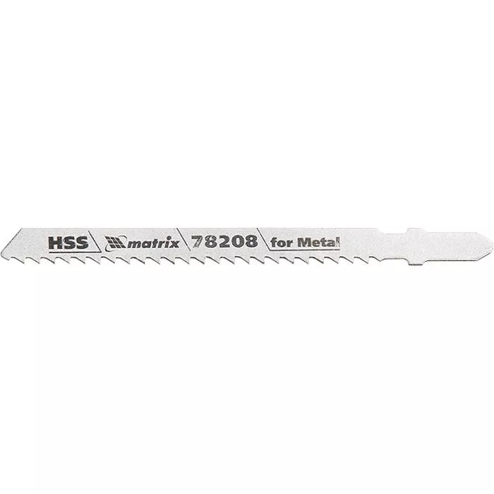 Полотна для электролобзика по металлу, 3 шт, T127D, 75 х 3 мм, HSS Matrix Professional