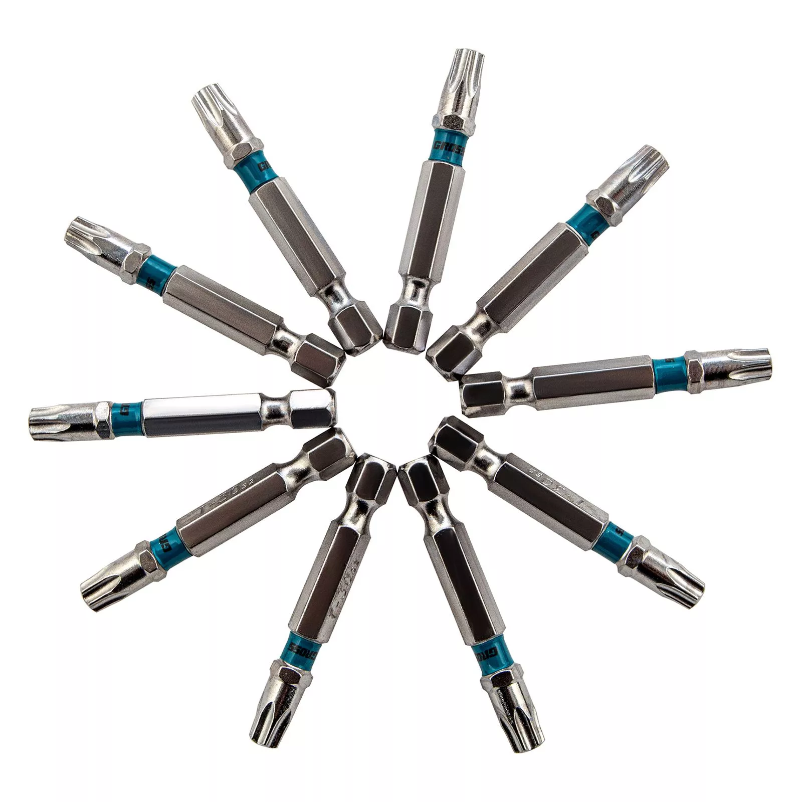 Бита Torx 30 х 50, сталь S2, 10 шт. Gross