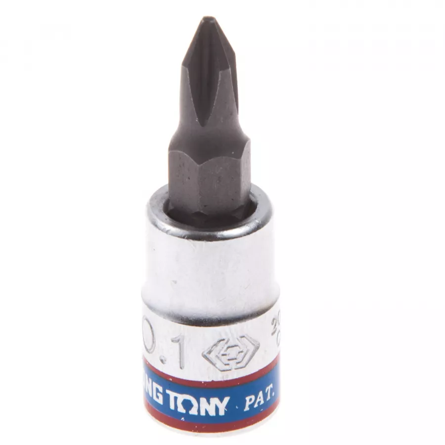 Насадка (бита) торцевая 1/4", Phillips, PH3, L = 37 мм  KING TONY 203103