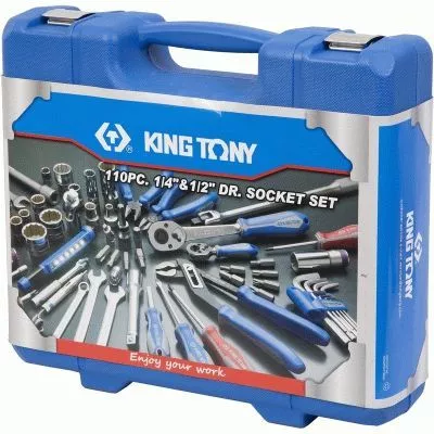 Набор инструментов универсальный, 110 предметов KING TONY P7010MR