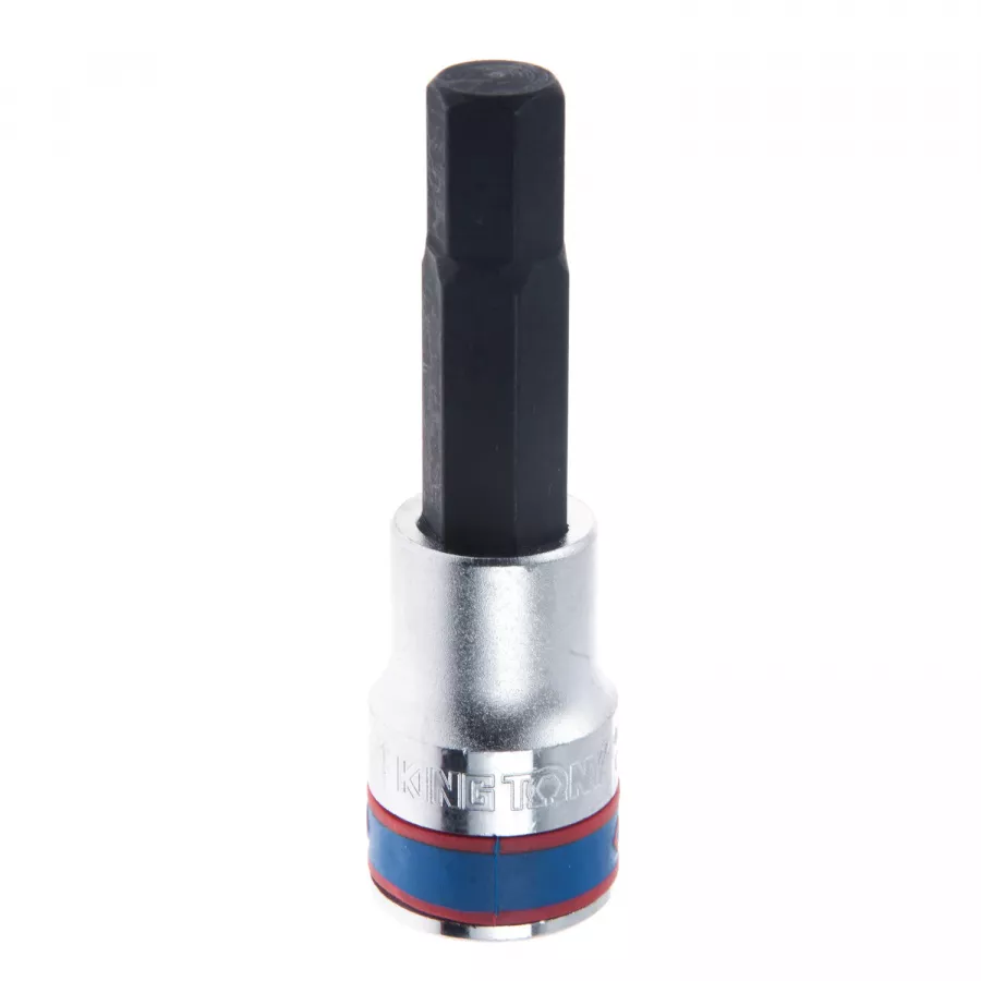 Насадка (бита) торцевая 1/2", Hex, 11 мм, L = 80 мм KING TONY 403511