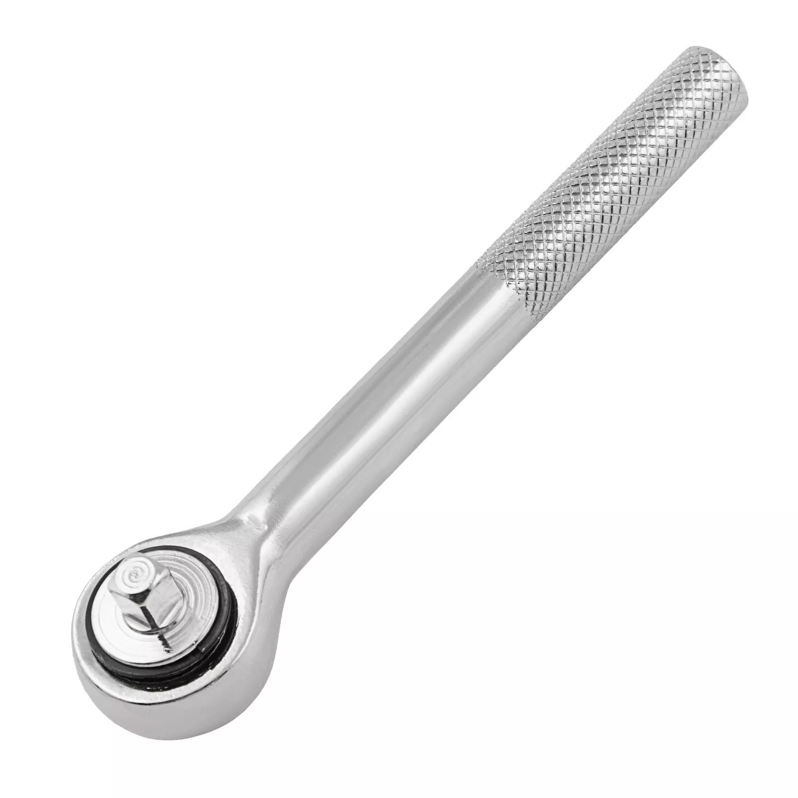 Ключ-трещотка 1/4", 45 зубьев, с переключателем, хром Sparta