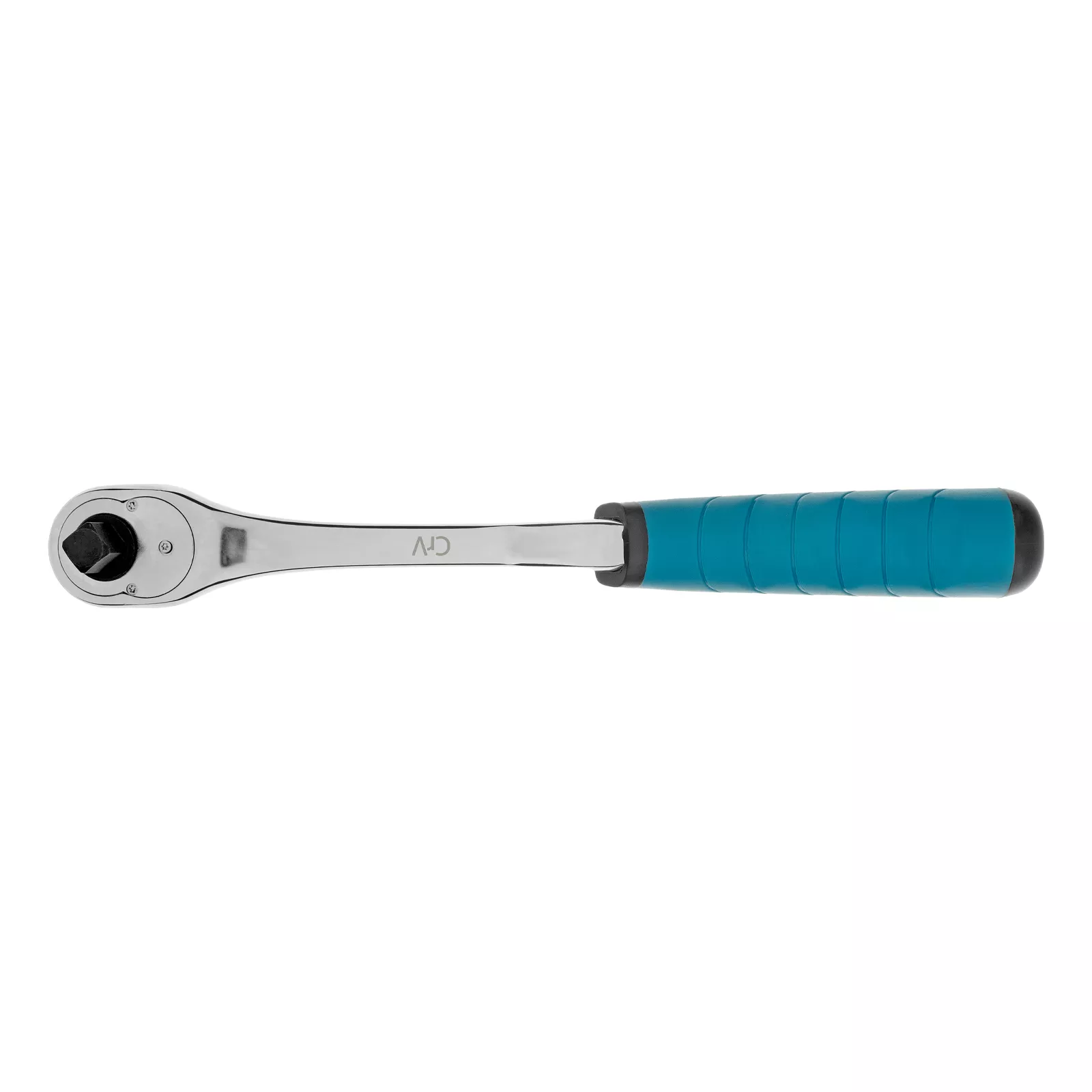 Ключ-трещотка 1/2", CrV, 90 зубьев, усиленный, хром Gross