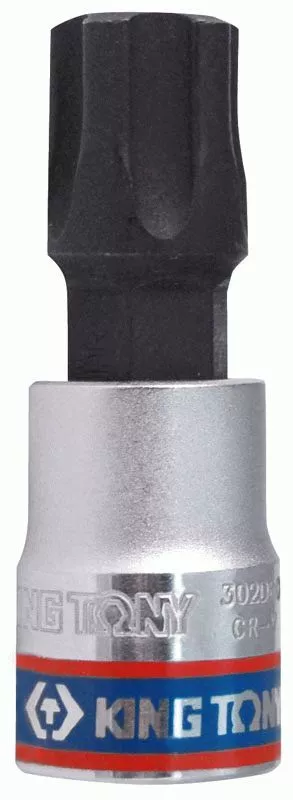 Насадка (бита) торцевая 3/8", Torx plus, IPR50, L = 50 мм KING TONY 302D50