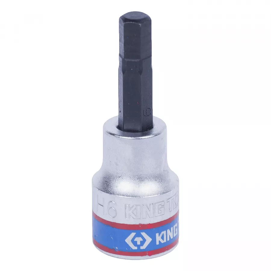 Насадка (бита) торцевая 3/8", Hex, 6 мм, L = 50 мм KING TONY 302506