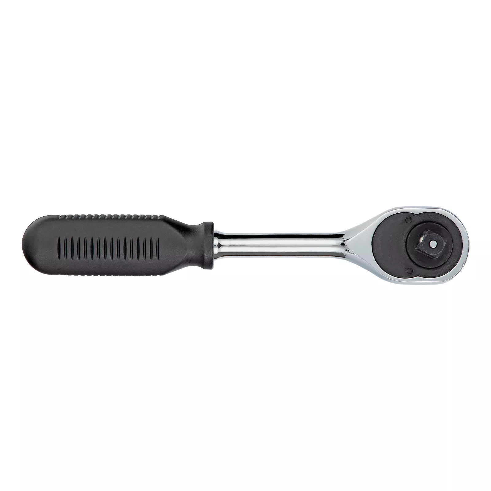Ключ-трещотка 1/2", 45 зубьев, с быстрым сбросом, CrV, хром Сибртех
