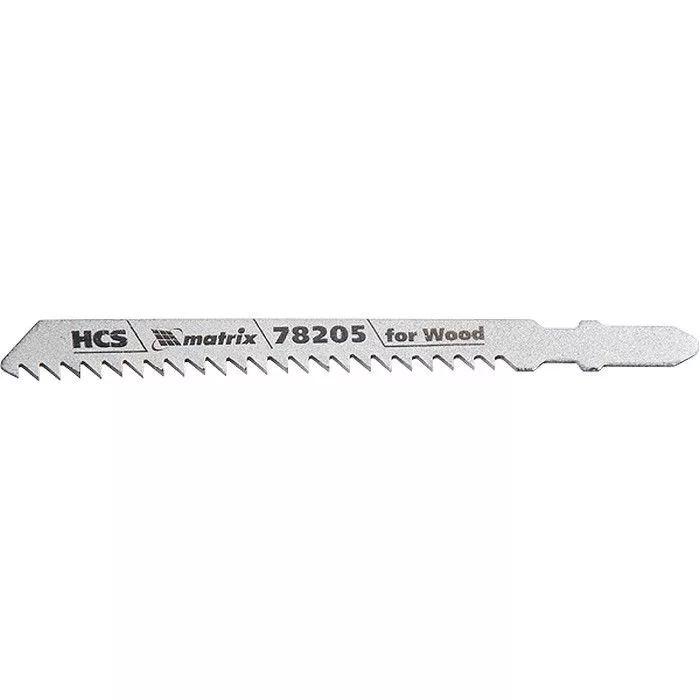 Полотна для электролобзика по дереву, 3 шт, T111C, 75 х 3 мм, HCS Matrix Professional