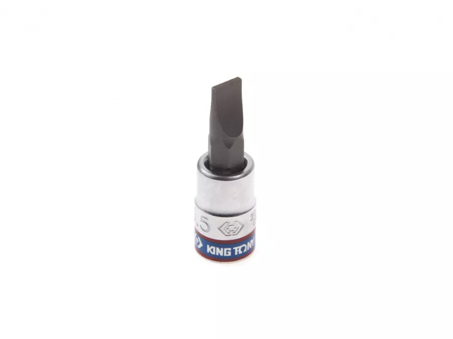 Насадка (бита) торцевая 1/4", Slotted, 6,5х1,2 мм, L = 37 мм  KING TONY 203265