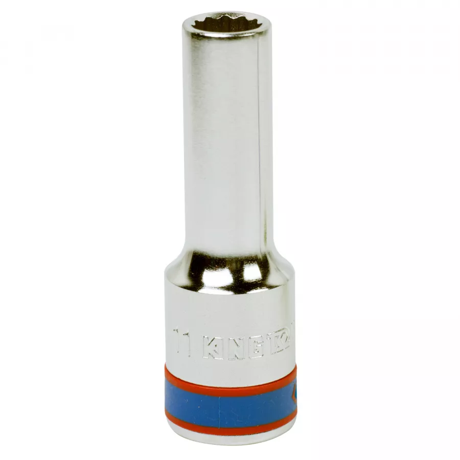 Головка торцевая глубокая двенадцатигранная 1/2", 11 мм KING TONY 423011M