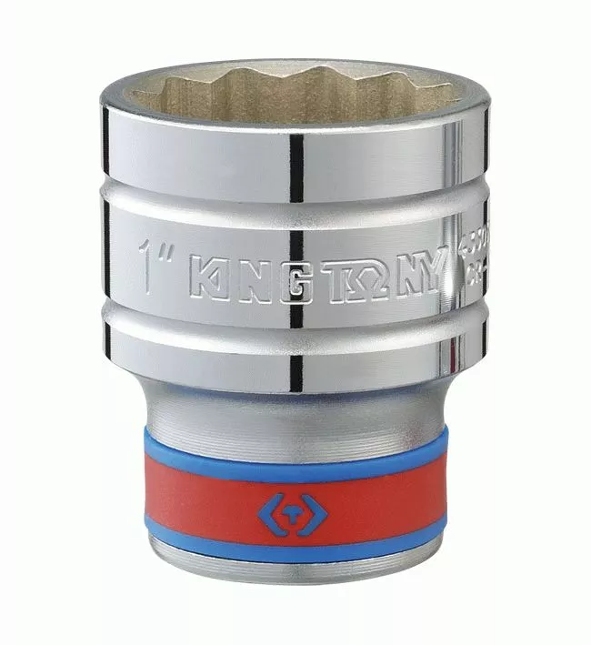 Головка торцевая стандартная двенадцатигранная 1/2", 13/16", дюймовая KING TONY 433026S