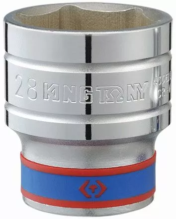 Головка торцевая стандартная шестигранная 1/2", 23 мм KING TONY 433523M