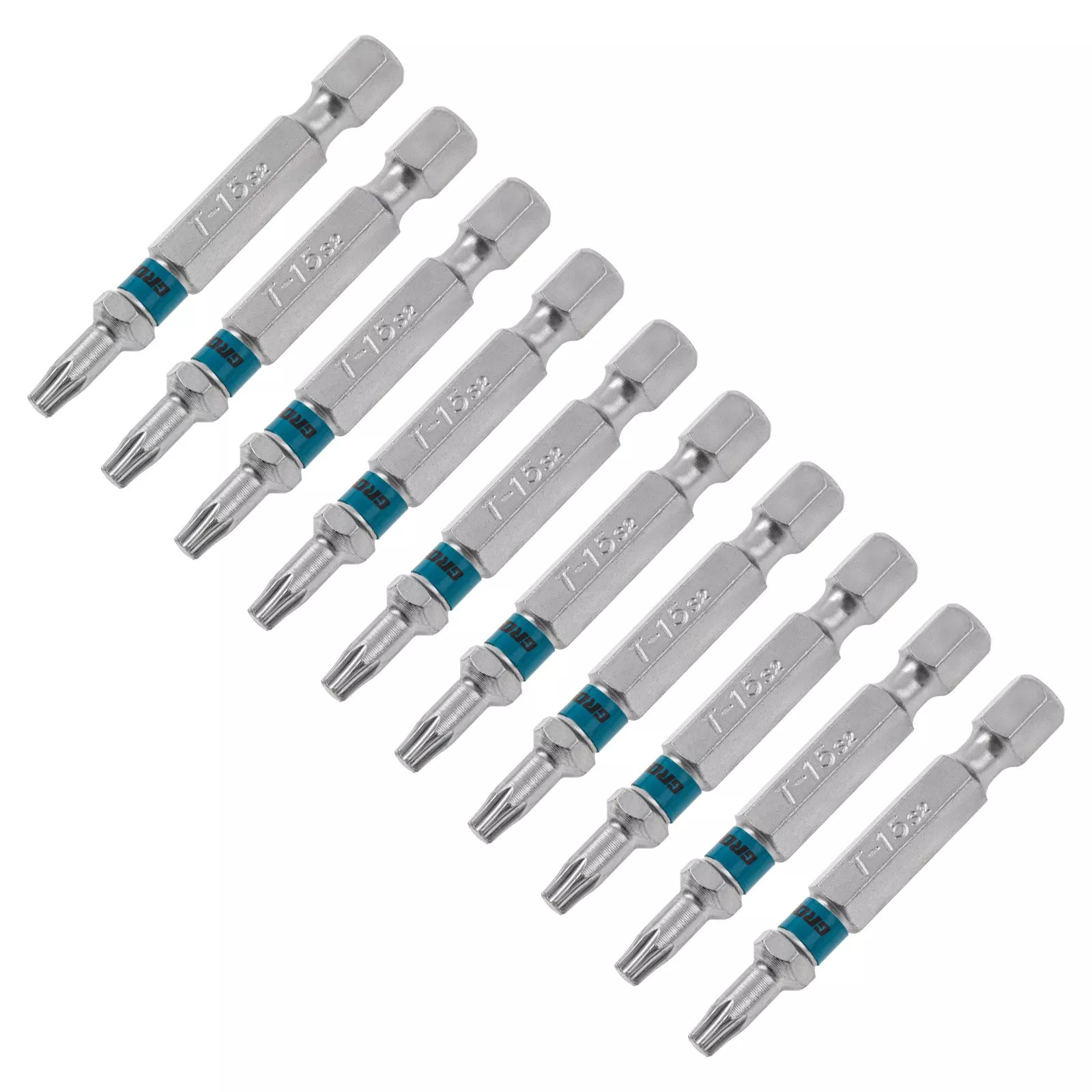 Бита Torx 15 х 50, сталь S2, 10 шт. Gross