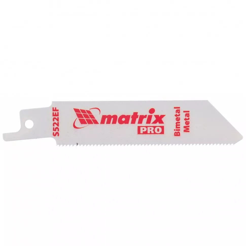 Полотна по металлу для сабельной пилы S522EF 75/1.4 мм, Bimetal, 2 шт, Pro Matrix
