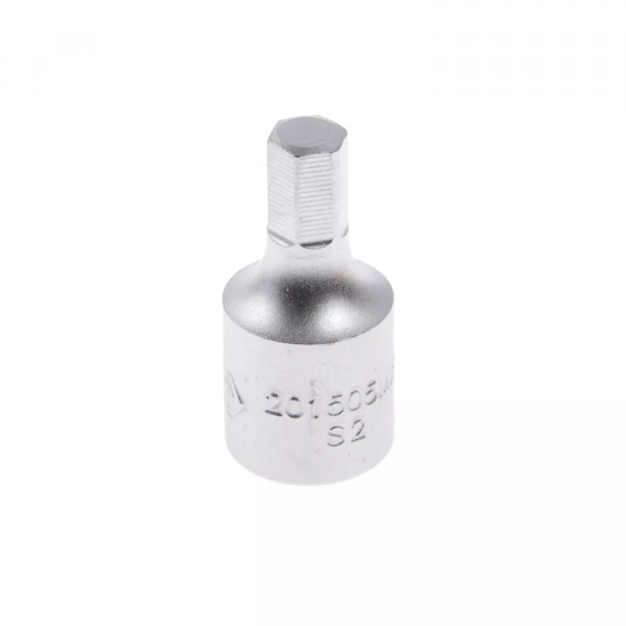 Насадка (бита) торцевая 1/4", Hex, 5 мм, L = 25 мм KING TONY 201505MX
