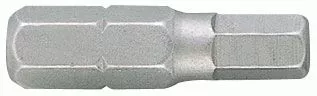 Вставка (бита) торцевая 1/4", Hex, 6 мм, L = 25 мм KING TONY 102506H