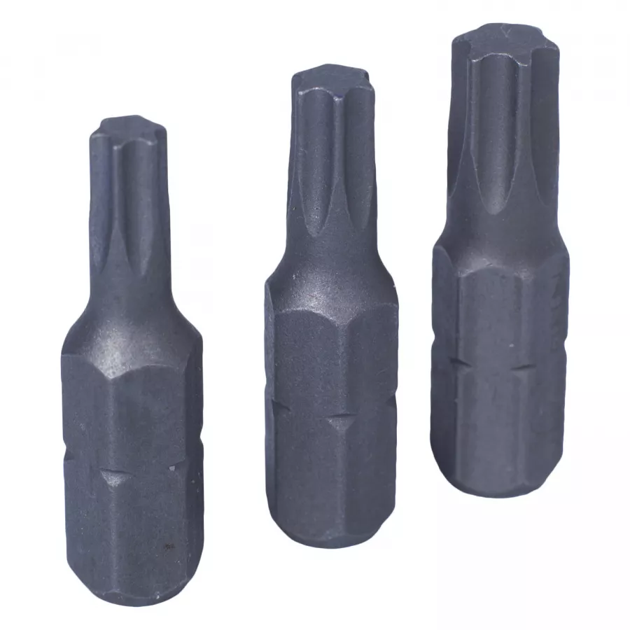 Набор вставок (бит) 1/4", Torx, Т20, Т25, Т30, 3 предмета KING TONY 1003TQ01