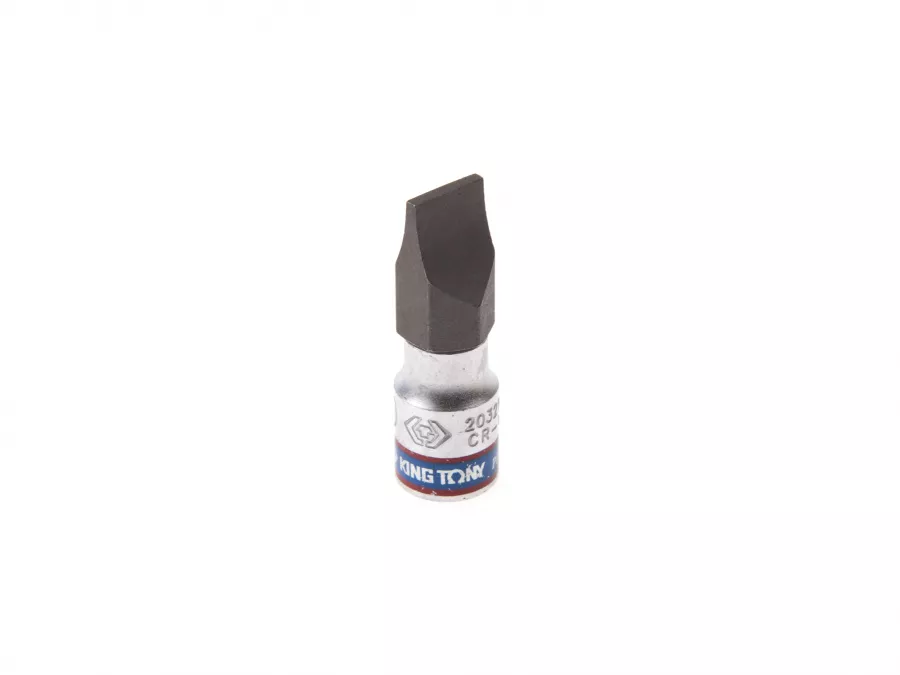 Насадка (бита) торцевая 1/4", Slotted, 10,0х1,6 мм, L = 37 мм KING TONY 203210