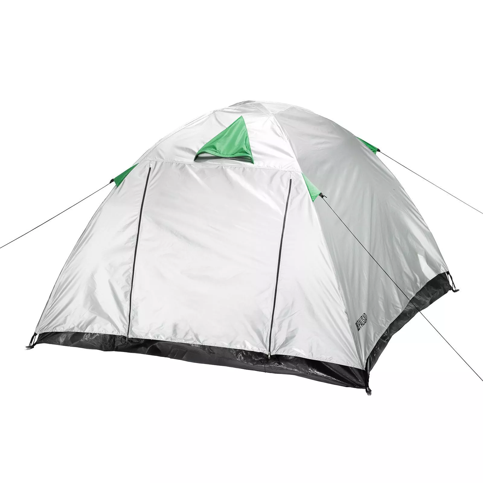 Палатка двухслойная трехместная 210 x 210 x 130 см, Camping Palisad