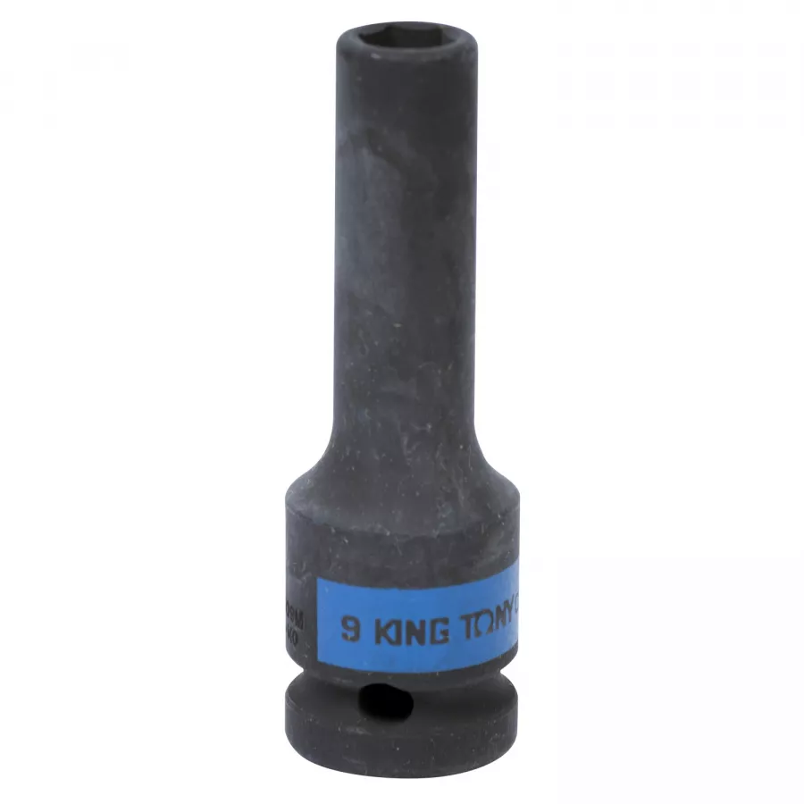 Головка торцевая ударная глубокая шестигранная 1/2", 9 мм KING TONY 443509M