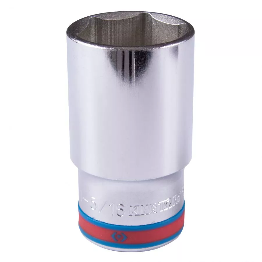 Головка торцевая глубокая шестигранная 1/2", 1-5/16", дюймовая KING TONY 423542S
